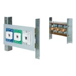 BELMED 9021-2213 Triple Outlet Puritan Style - Cabinet Mount