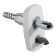 Belmed 8200-0000-0005 - Chemetron (NCG) Vacuum Male Quick Connect x Male DISS